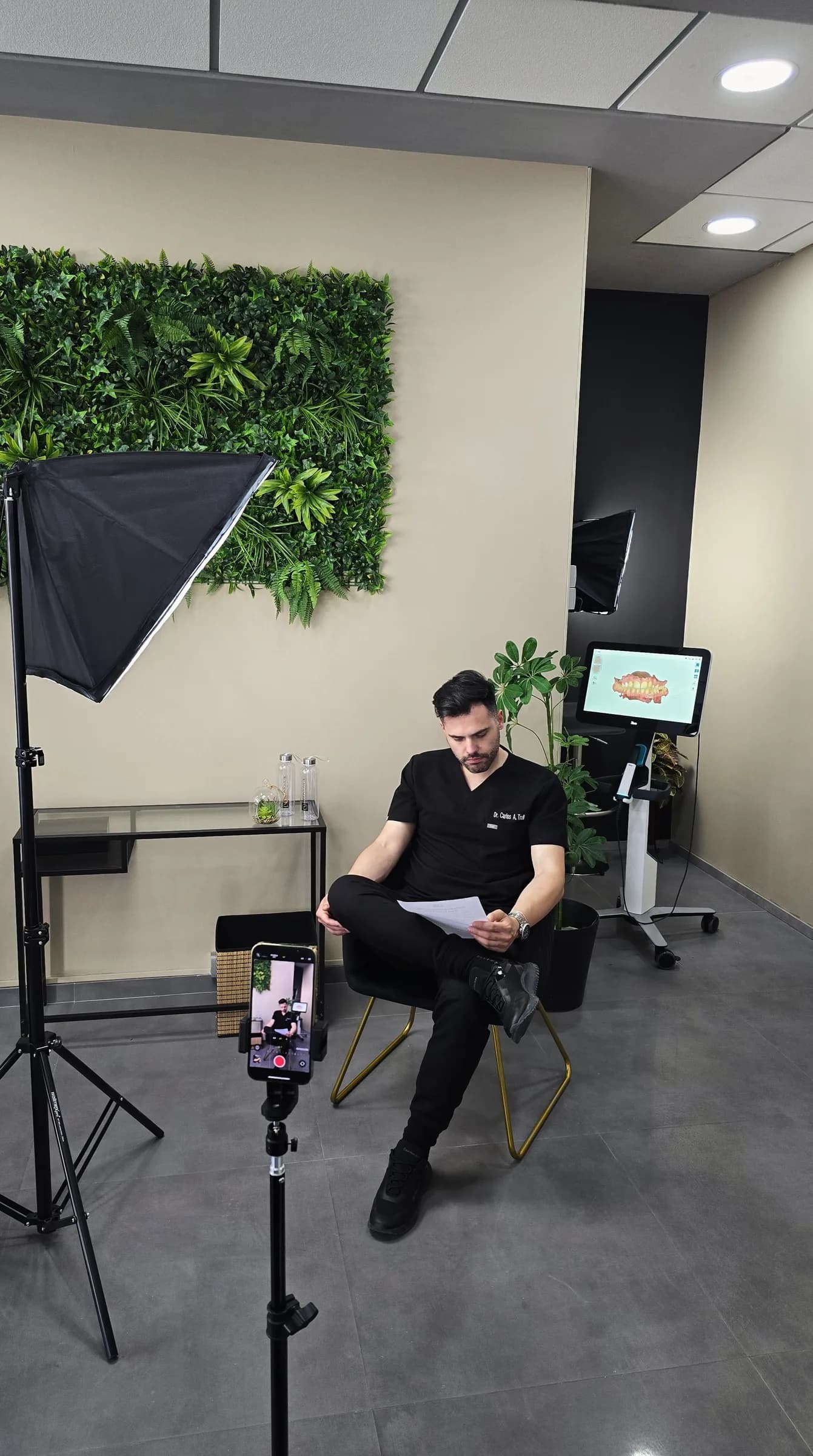 Social media content production